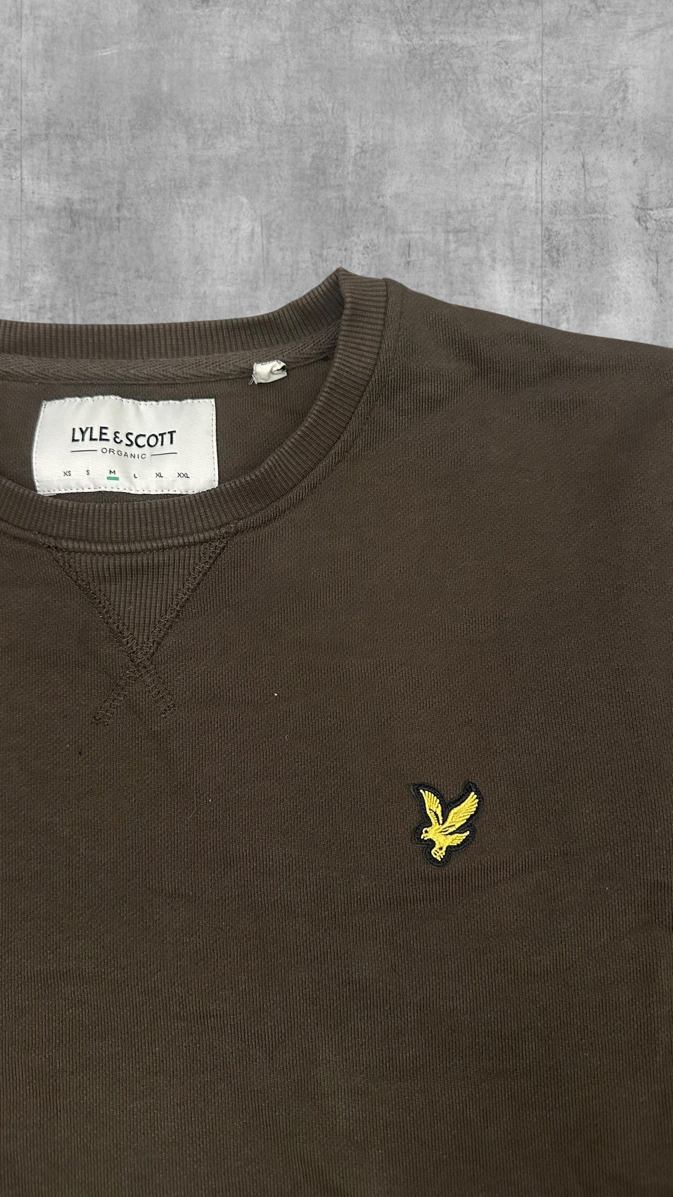 Lyle & Scott Sweatshirt Olivgrün M