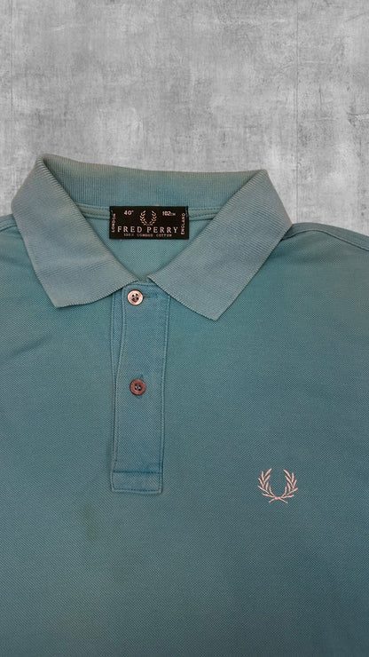 Fred Perry Polo Shirt Türkis M