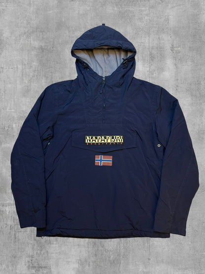 Napapijri Windbreaker Gefüttert Navy Blau XL