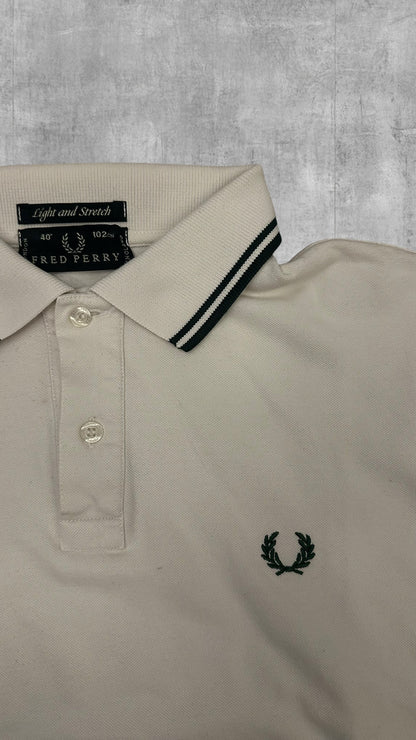 Fred Perry Polo Shirt Weiß S