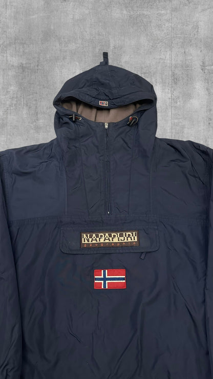 Napapijri Windbreaker Gefüttert Navy Blau XL