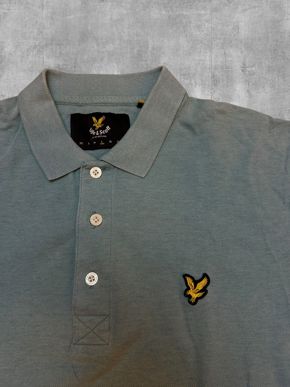 Lyle & Scott Polo Shirt Türkis L