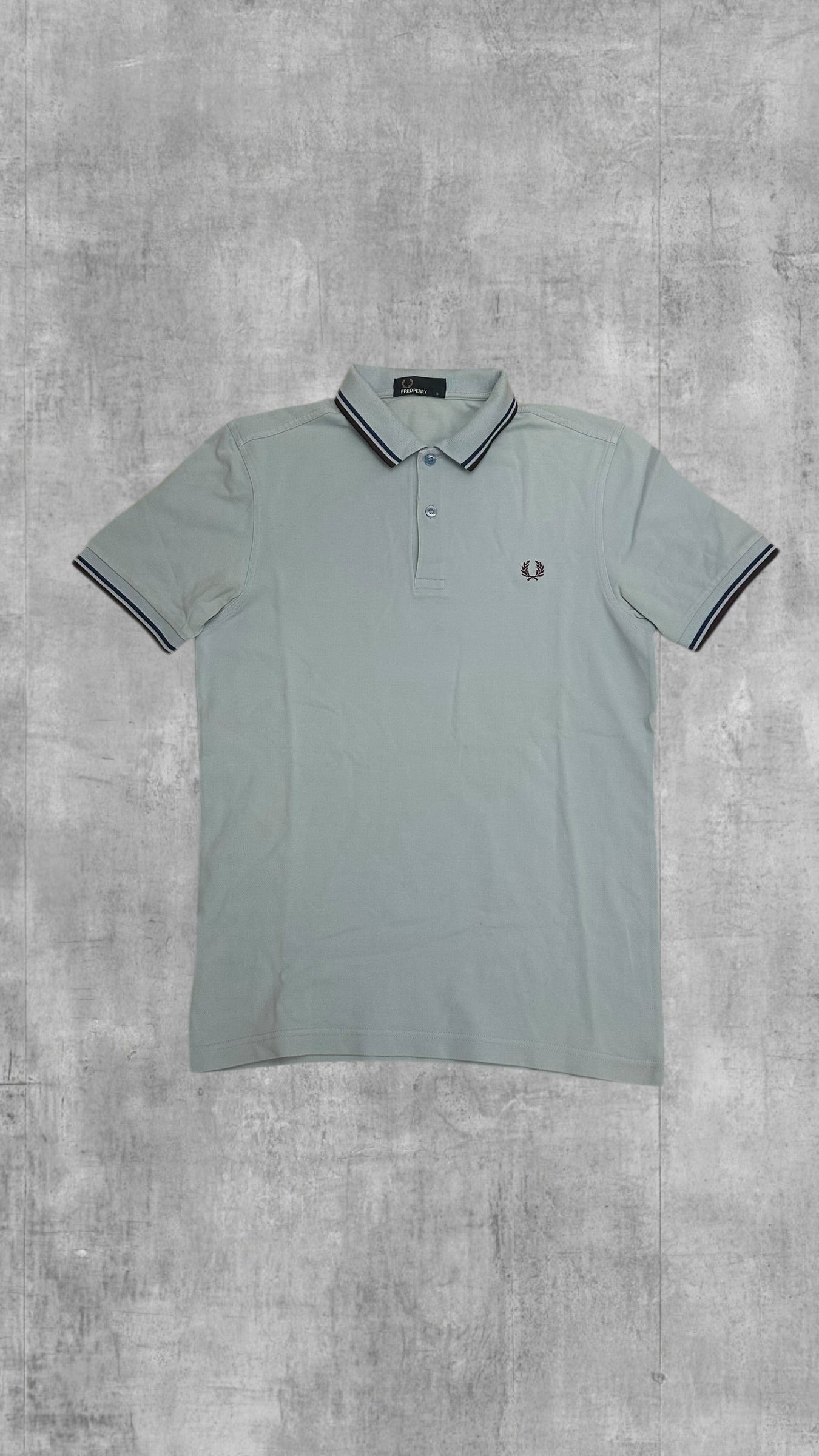Fred Perry Polo Hemd Türkis S