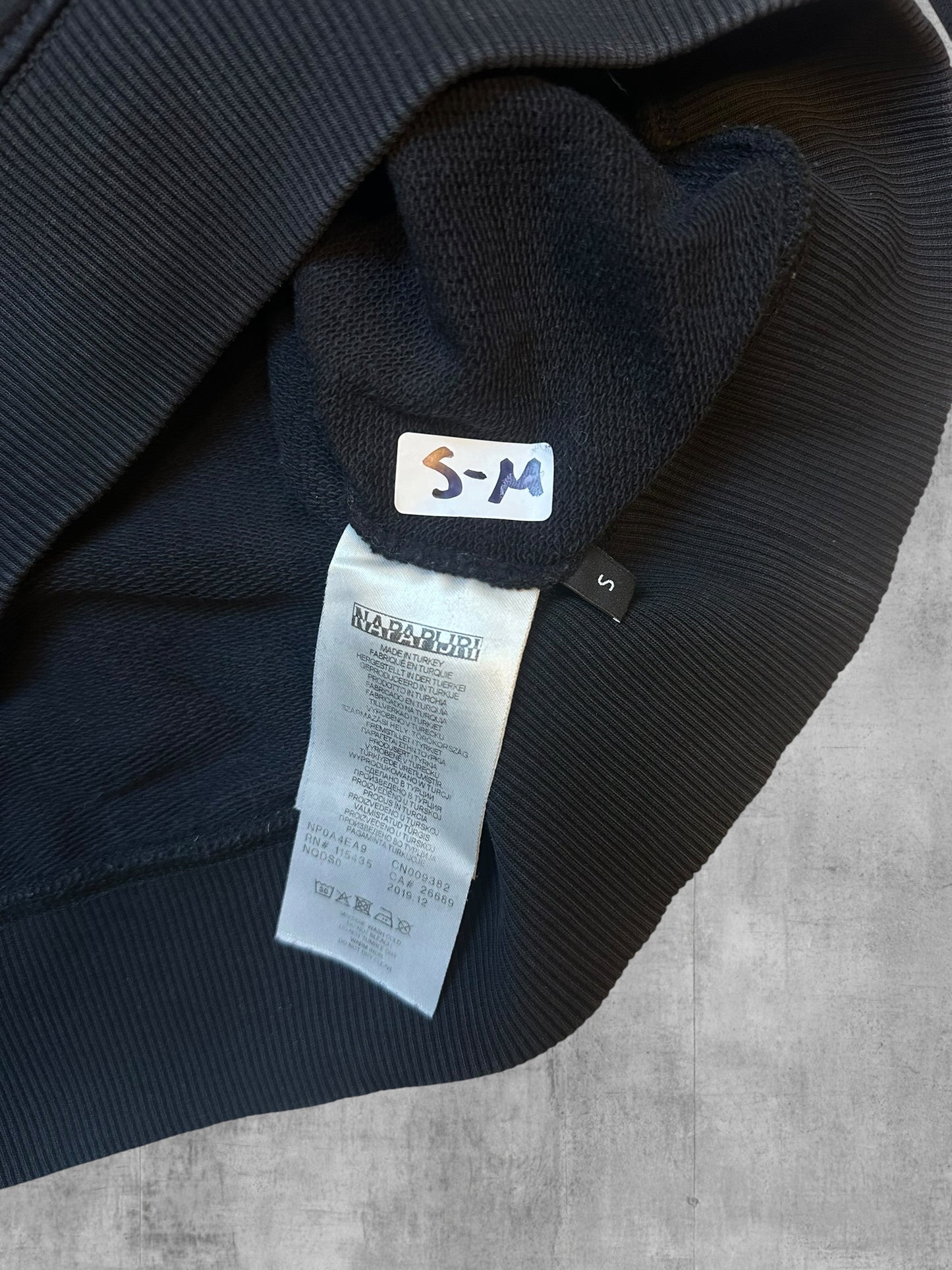 Napapijri Sweatshirt Schwarz S - M