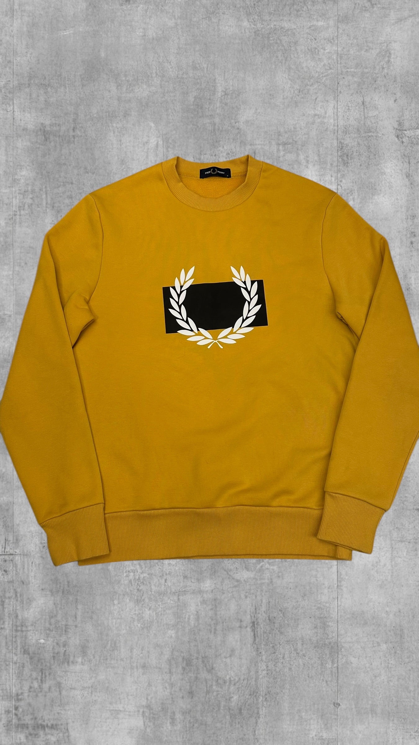 Fred Perry Sweatshirt Ocker M