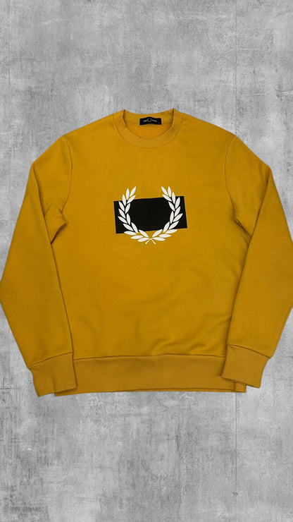 Fred Perry Sweatshirt Ocker M