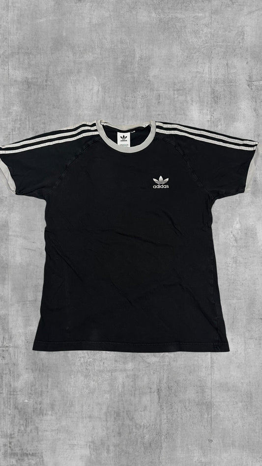 Adidas T-shirt Schwarz Weiß S