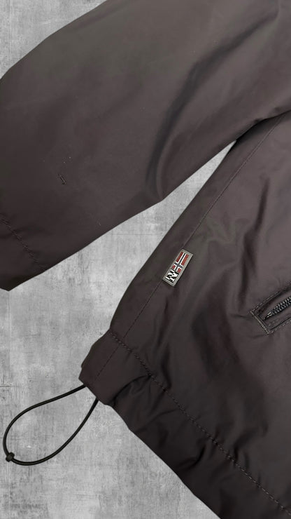Napapijri Windbreaker Regenjacke Dunkelgrau M