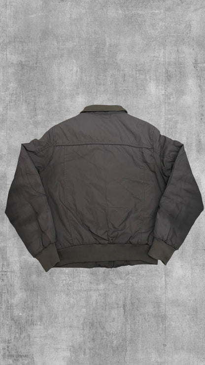 Vintage Fred Perry Bomberjacke Regenjacke Grau M