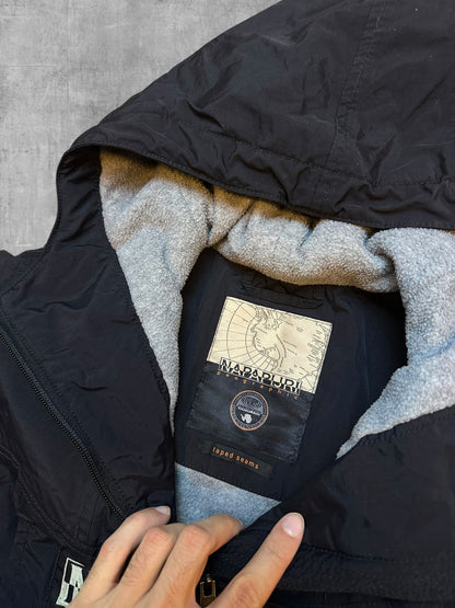 Napapijri Jacke Windbreaker gefüttert Schwarz Damengröße M / S