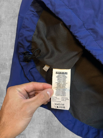 Napapijri Regenjacke Windbreaker Blau XXL