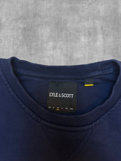 Lyle & Scott Sweatshirt Navy Blau M