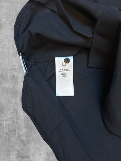 Fred Perry Kurzarmhemd Schwarz Weiß S