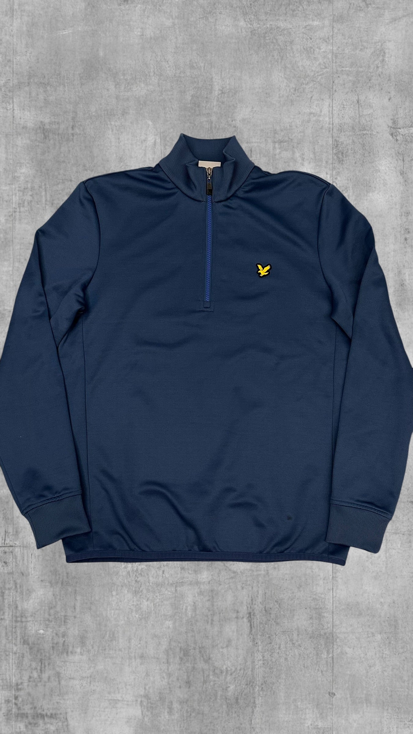 Lyle & Scott Half / Quarter Zip Pullover Navy Blau S