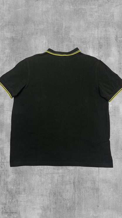 Fred Perry Polo Shirt Schwarzgrün XXL
