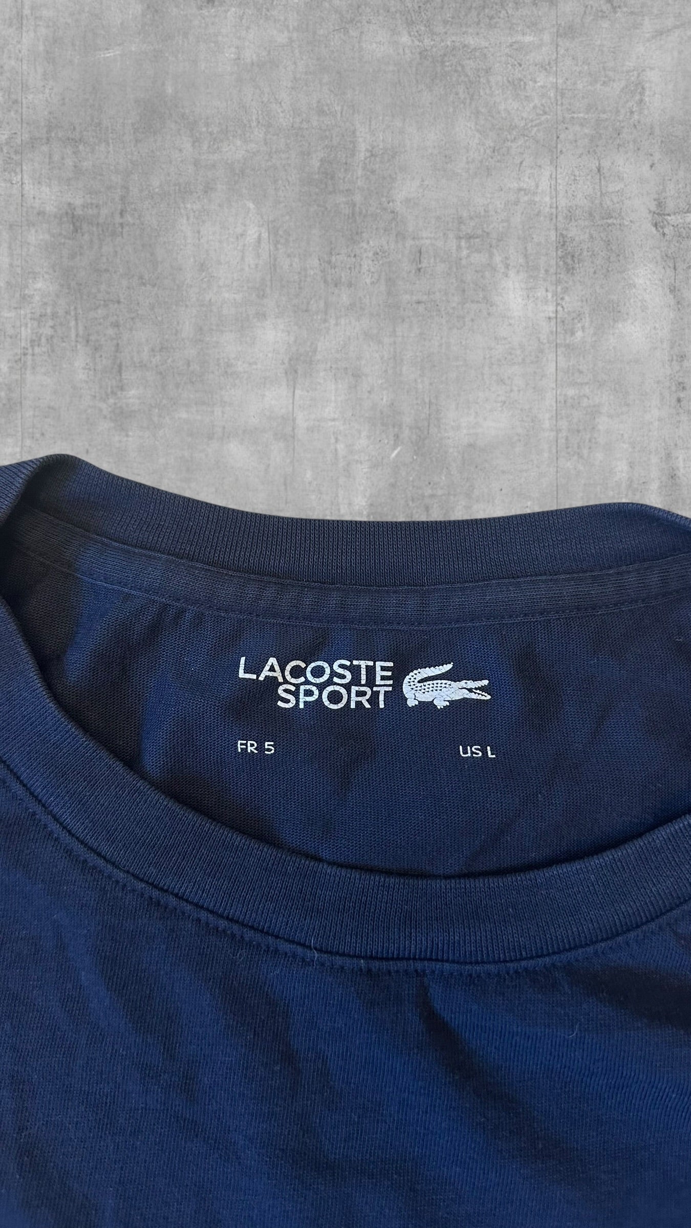 Lacoste Longsleeve T-Shirt Navy Blau L