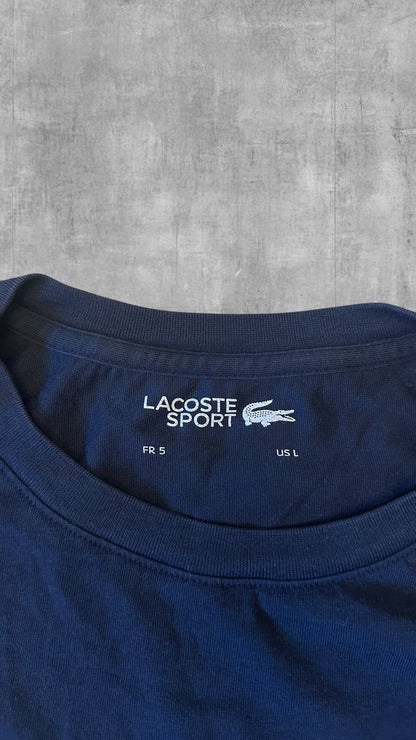 Lacoste Longsleeve T-Shirt Navy Blau L