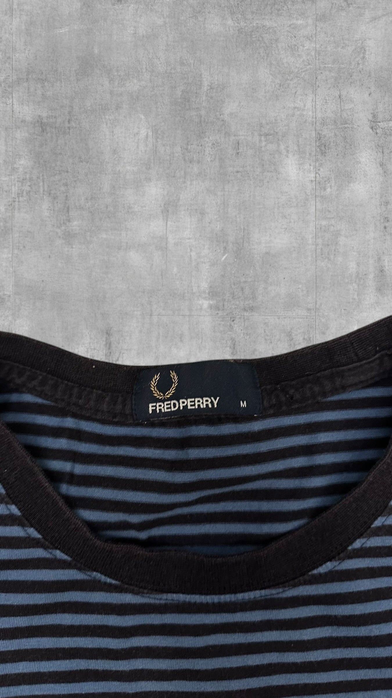Fred Perry T-shirt Schwarz Blau M