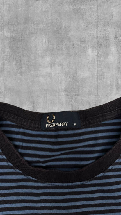 Fred Perry T-shirt Schwarz Blau M