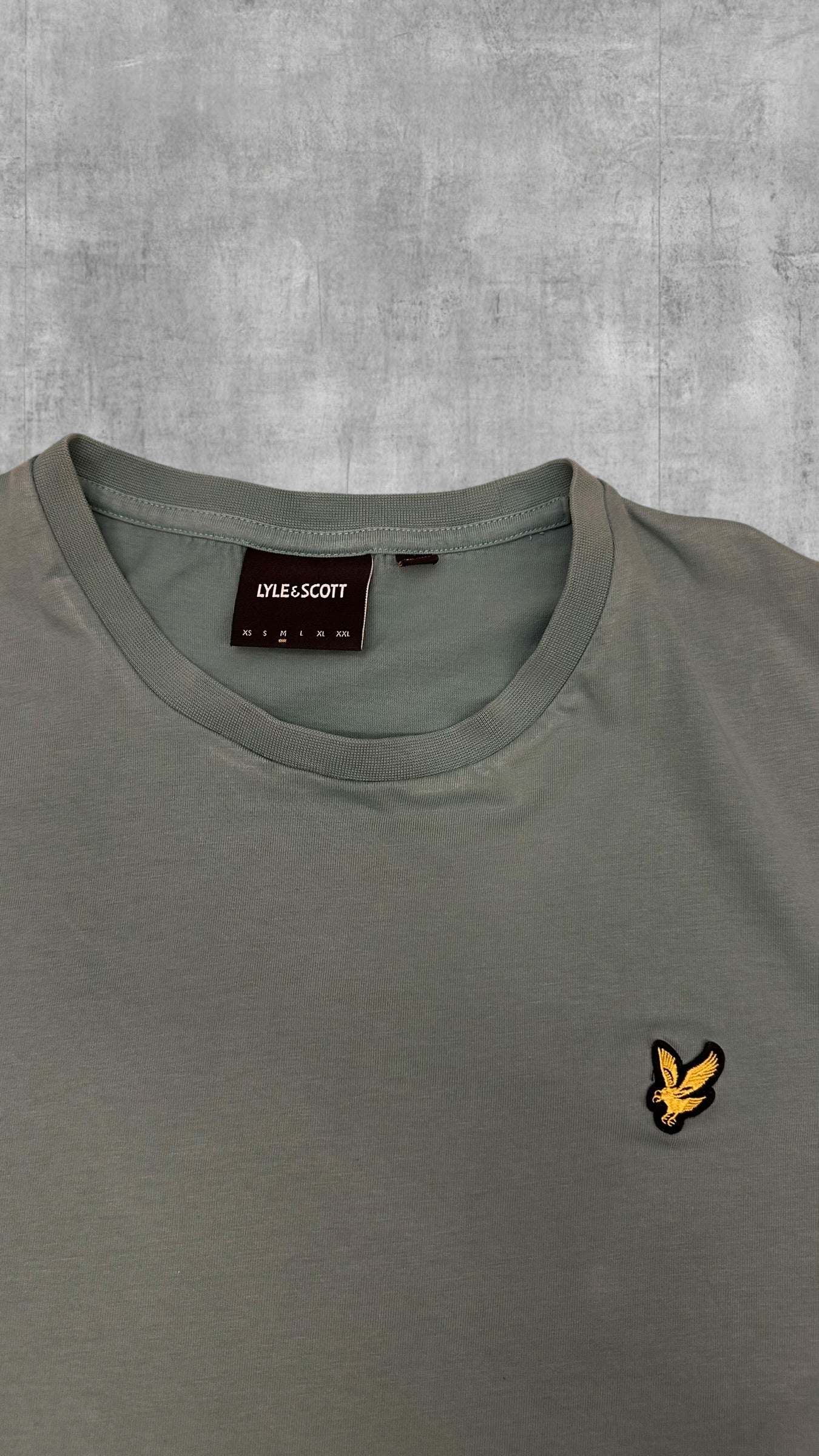 Lyle & Scott T-shirt Türkis M