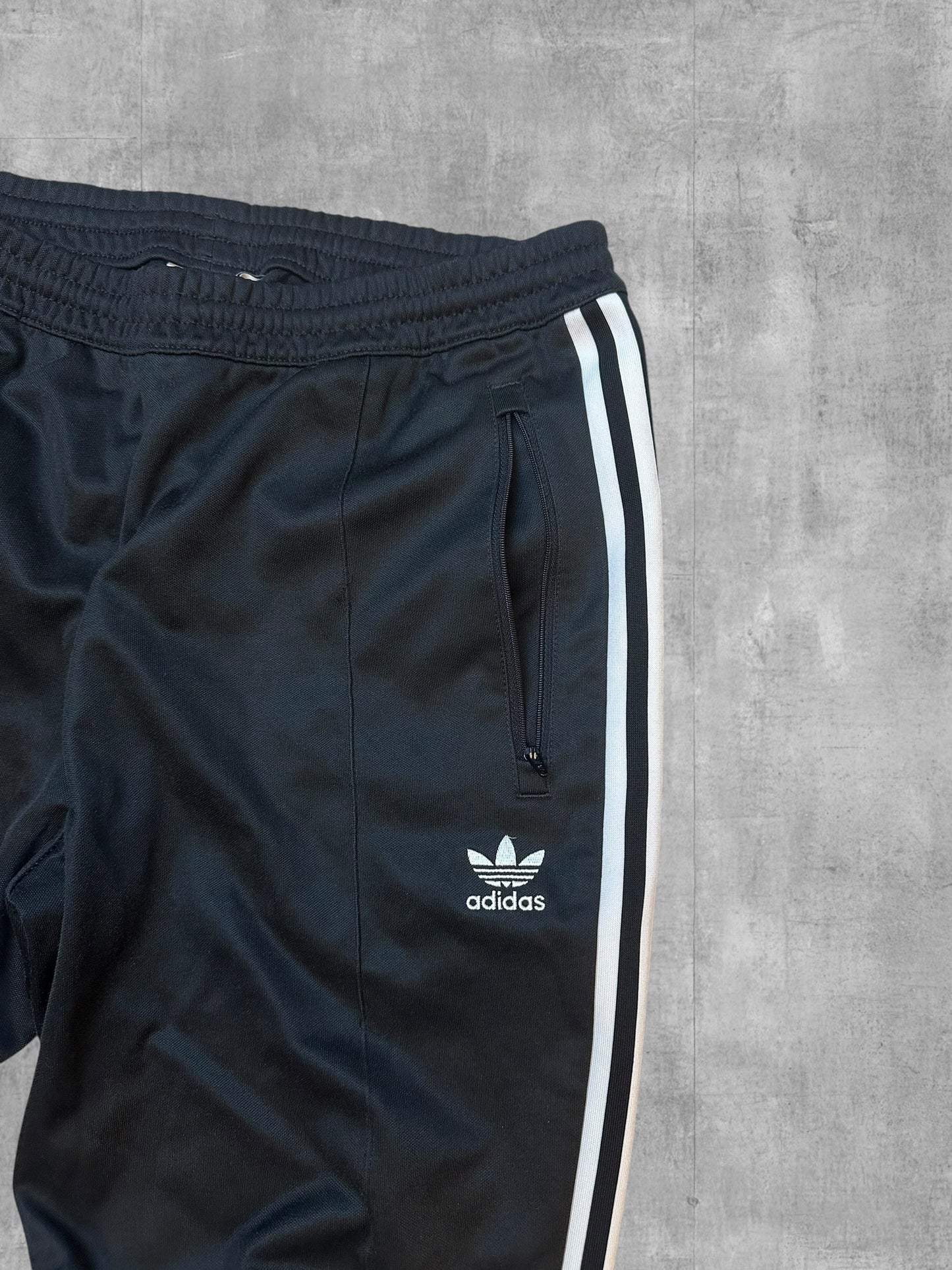 Adidas Firebird Trainingshose Schwarz Weiß L
