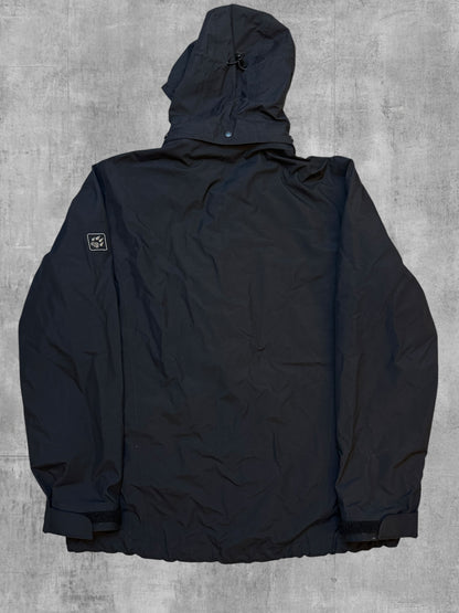 Jack Wolfskin Regenjacke Funktionsjacke Schwarz S