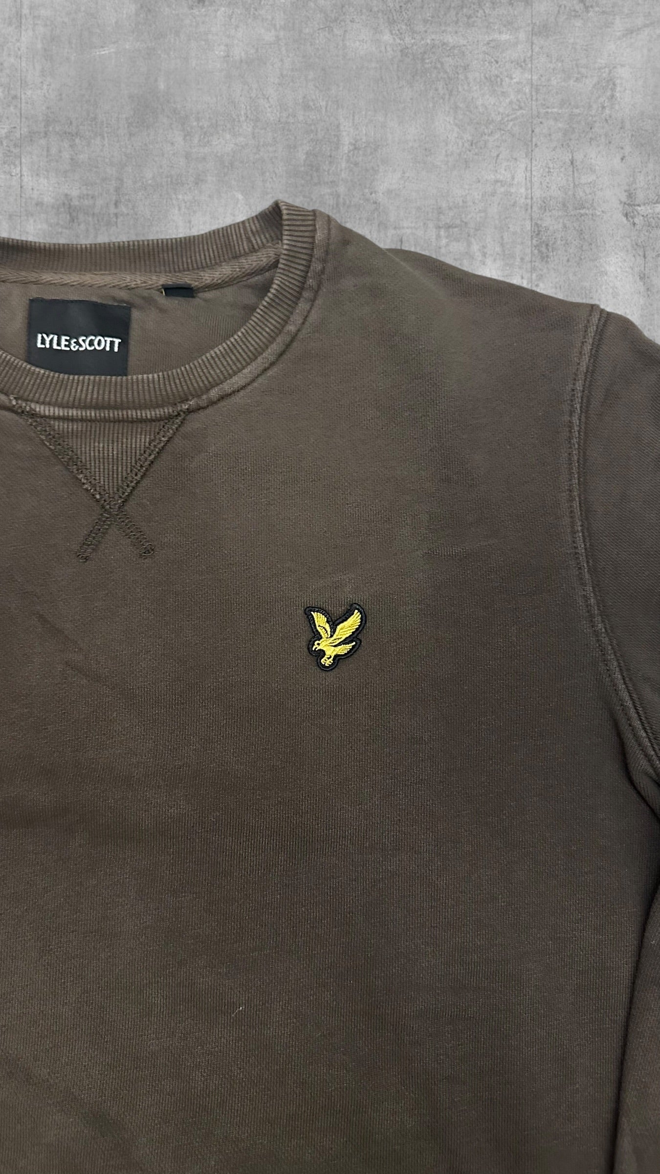 Lyle & Scott Sweatshirt Khaki Grün S