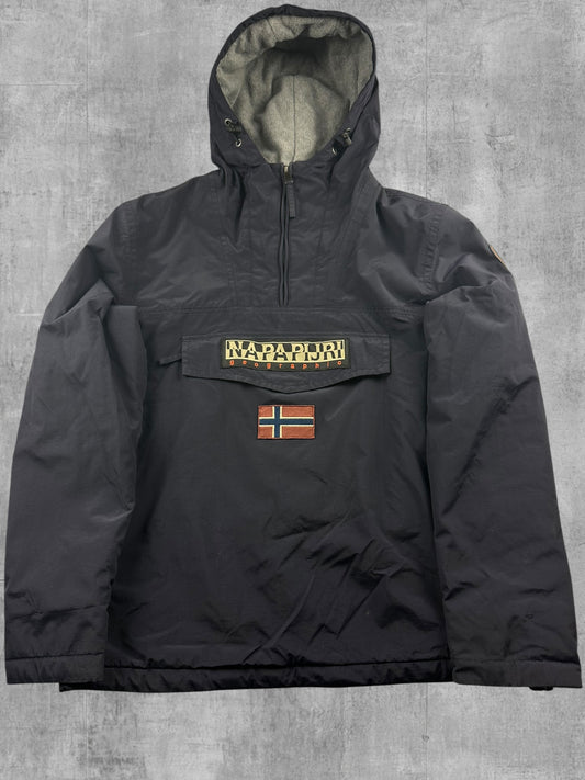 Napapijri Jacke Windbreaker gefüttert Navy Blau XL