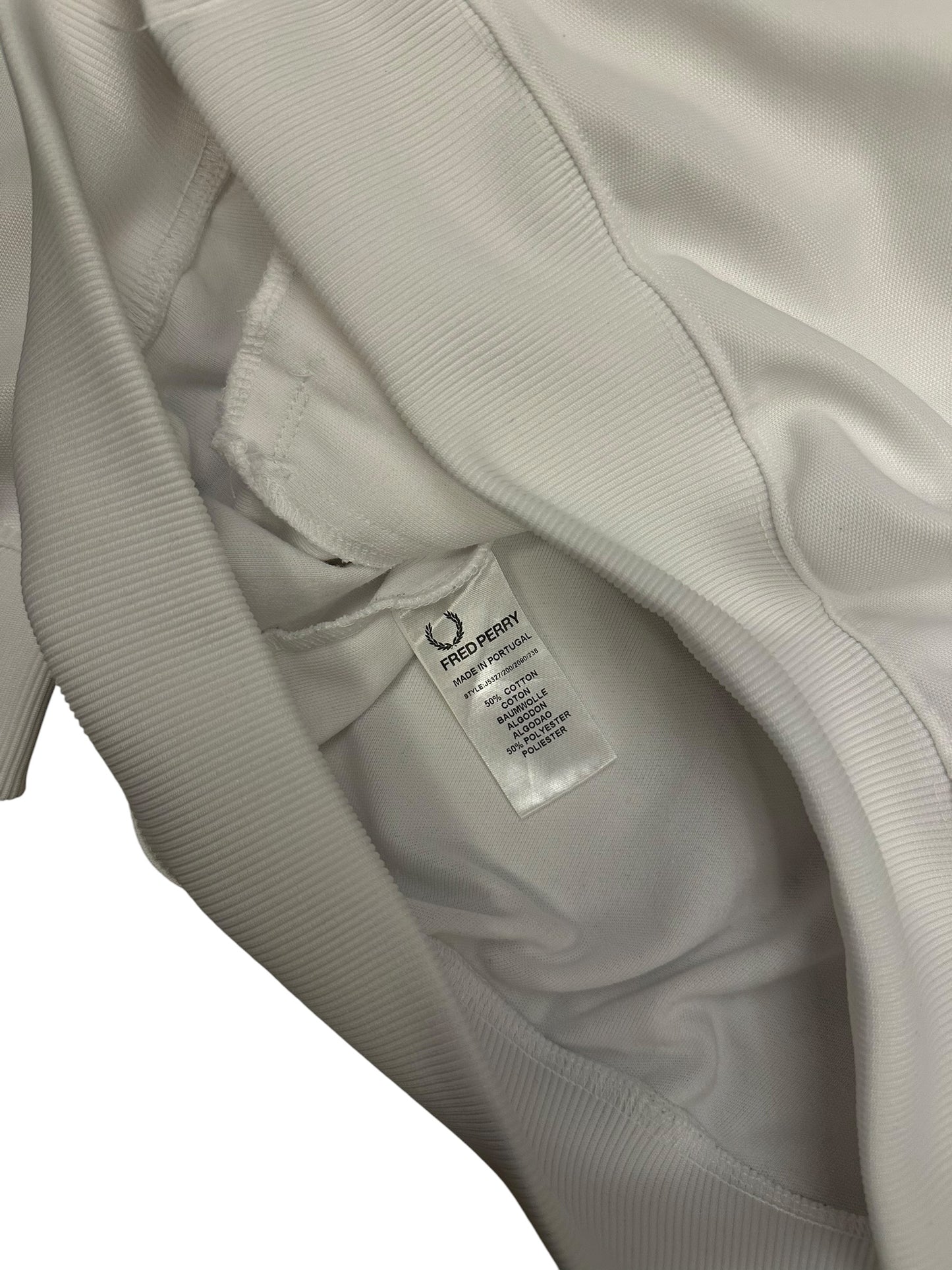Fred Perry x Citroën Trainingsjacke Taped Weiß Schwarz L