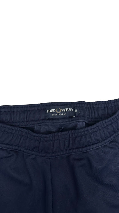 Fred Perry Trainingshose Navy Blau Taped S