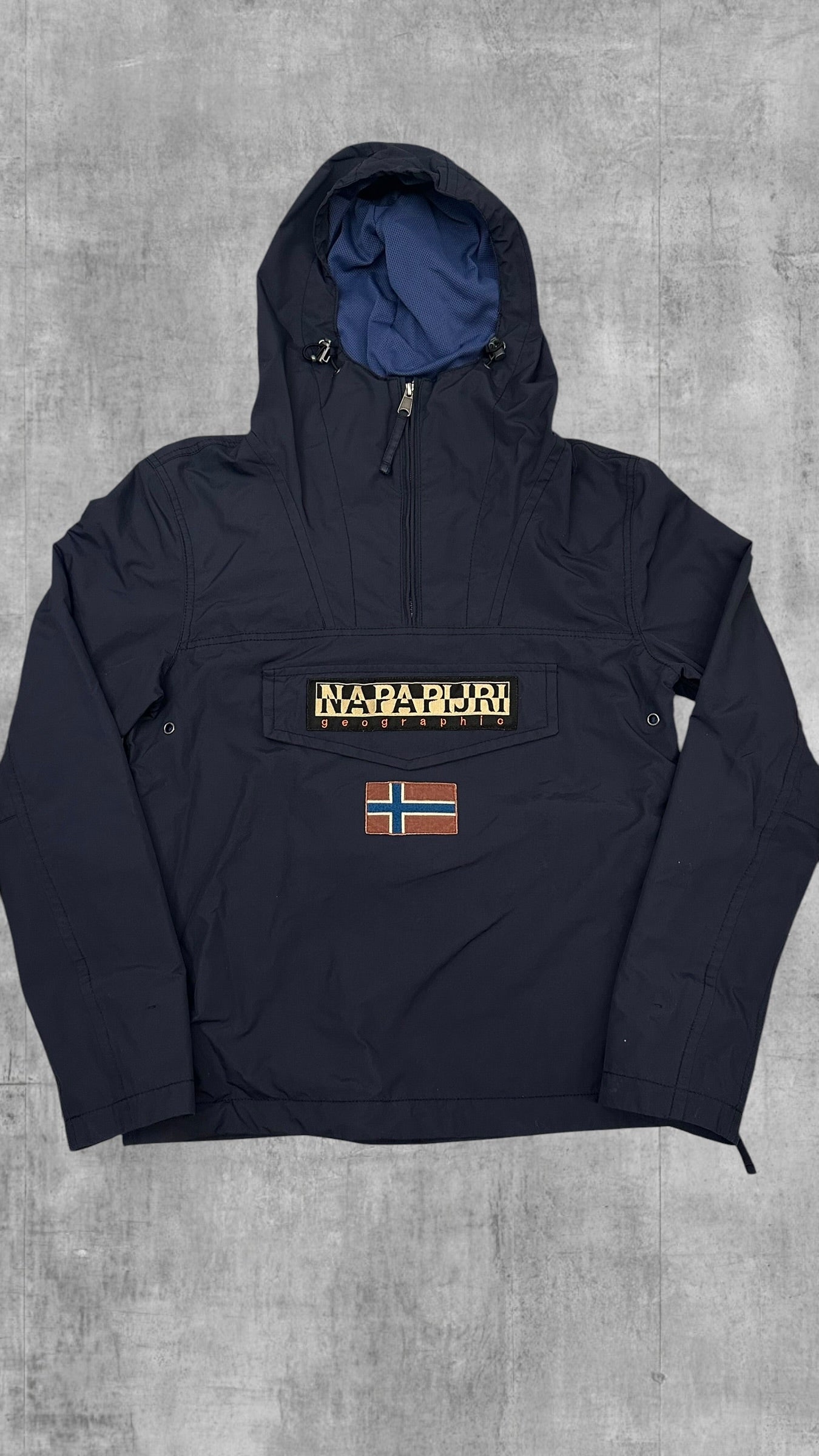 Napapijri Windbreaker Regenjacke Navy Blau S