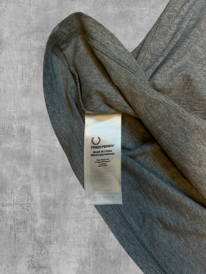 Fred Perry T-shirt Taped Grau L