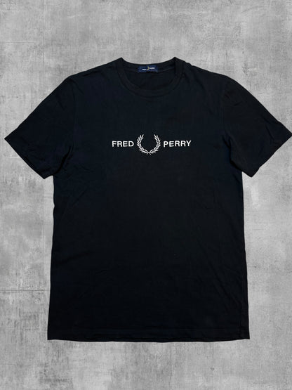 Fred Perry T-Shirt Schwarz S
