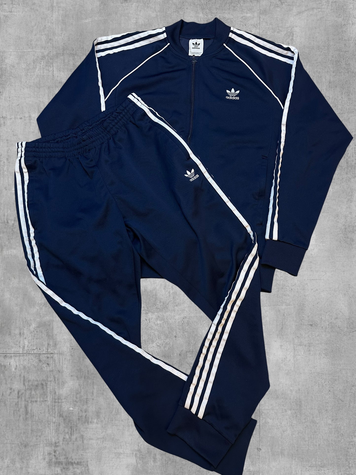Adidas Firebird Trainingsanzug Navy Blau L