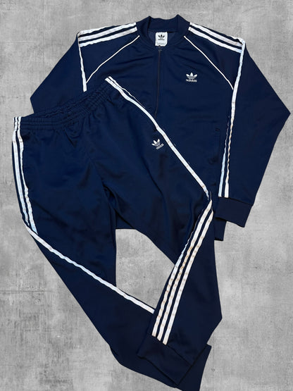 Adidas Firebird Trainingsanzug Navy Blau L