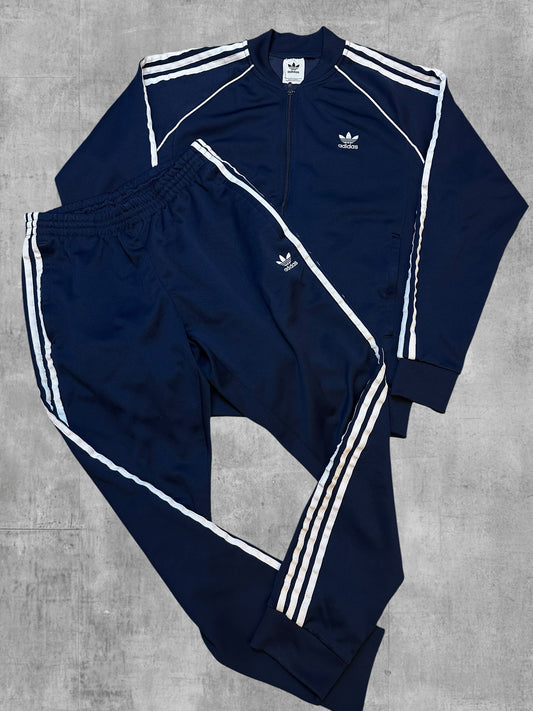 Adidas Firebird Trainingsanzug Navy Blau L