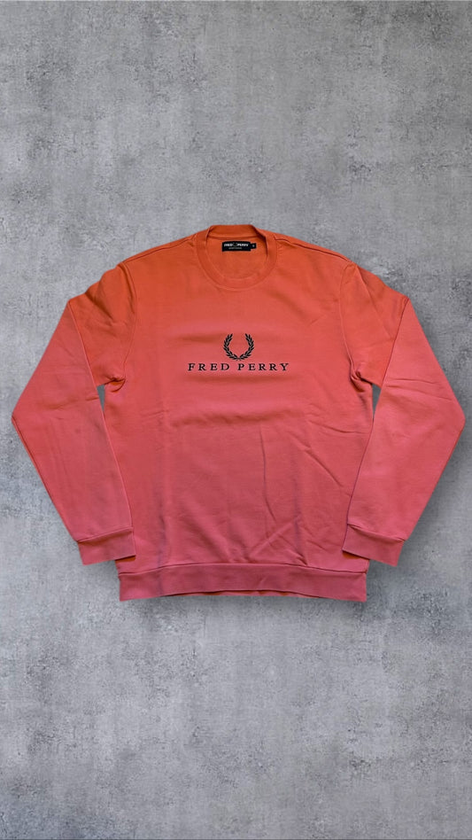 Fred Perry Sweatshirt Hellrot S