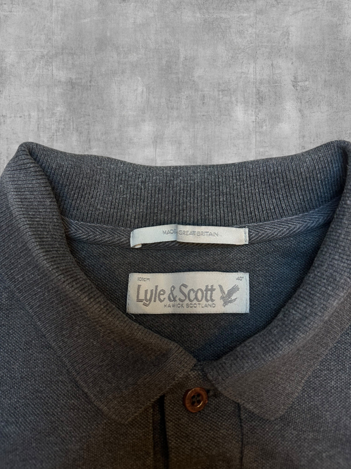 Lyle & Scott Polo Grigio M