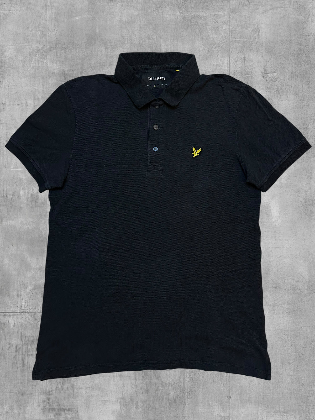 Lyle & Scott Polo Shirt Schwarz M