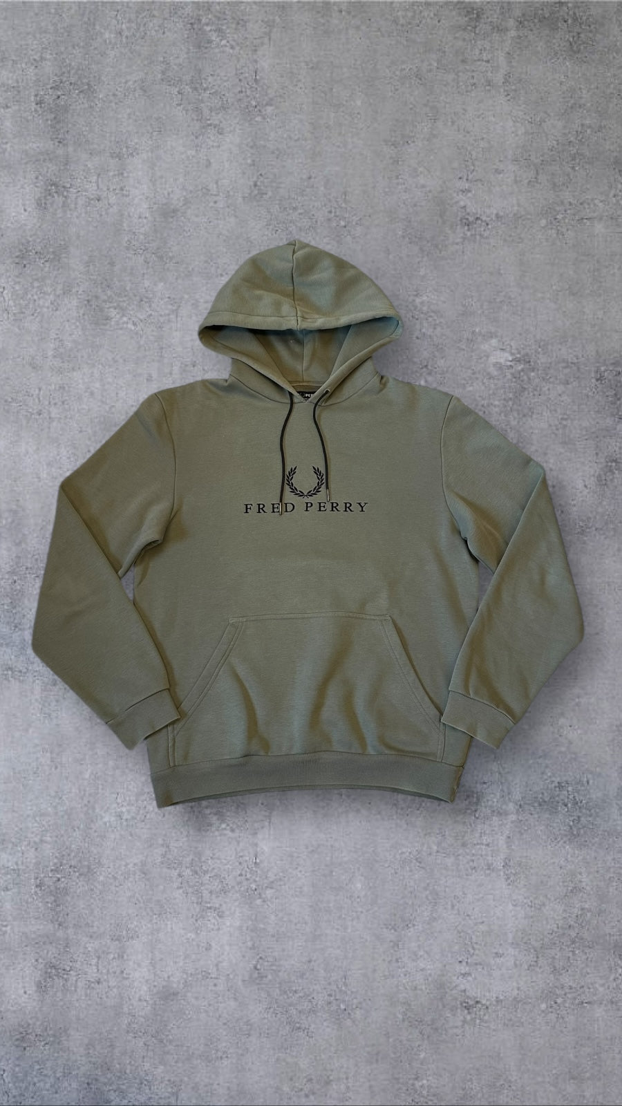 Fred Perry Hoodie Khaki S