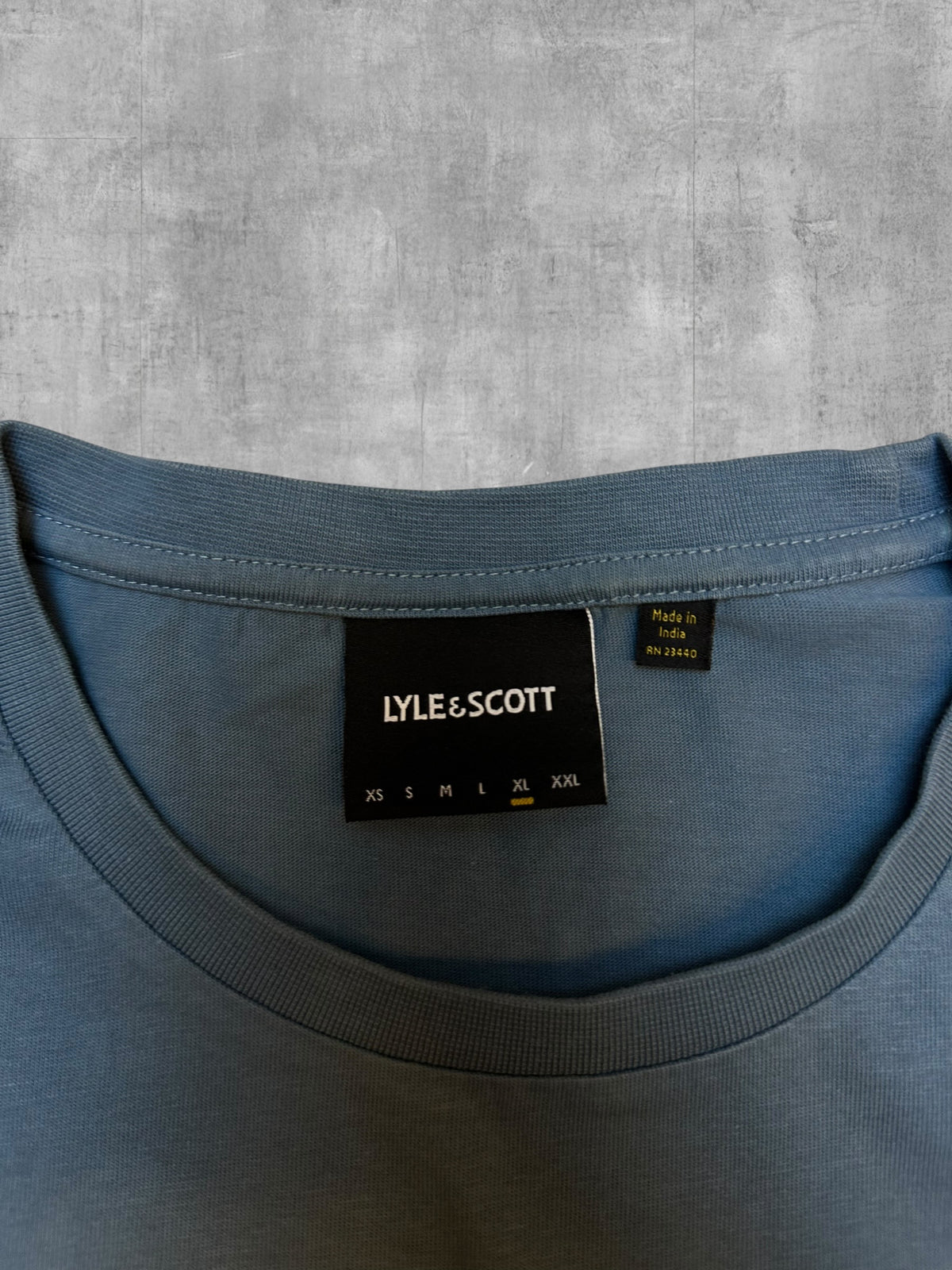 Lyle & Scott T-shirt Türkis Grau XL