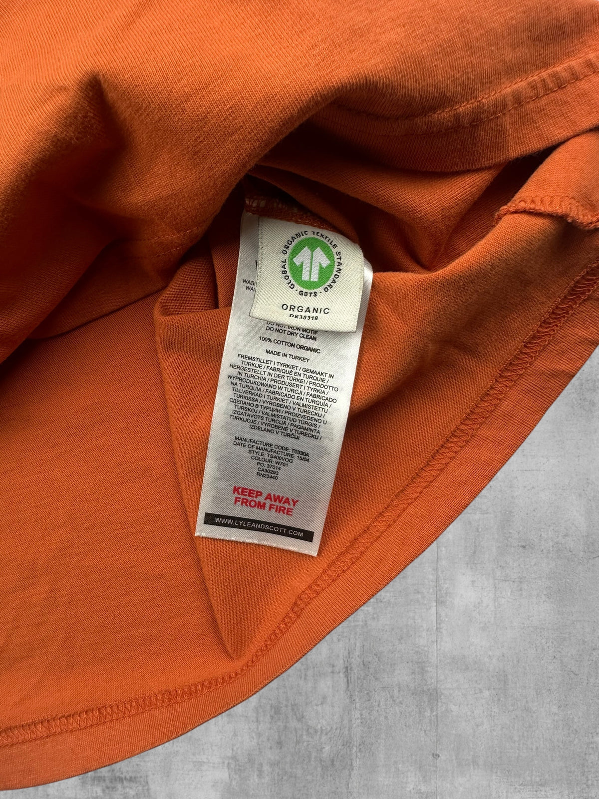 Lyle & Scott T-shirt Orange S