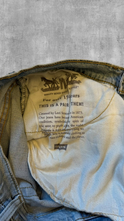 Levi’s Jeans M breit Hellblau