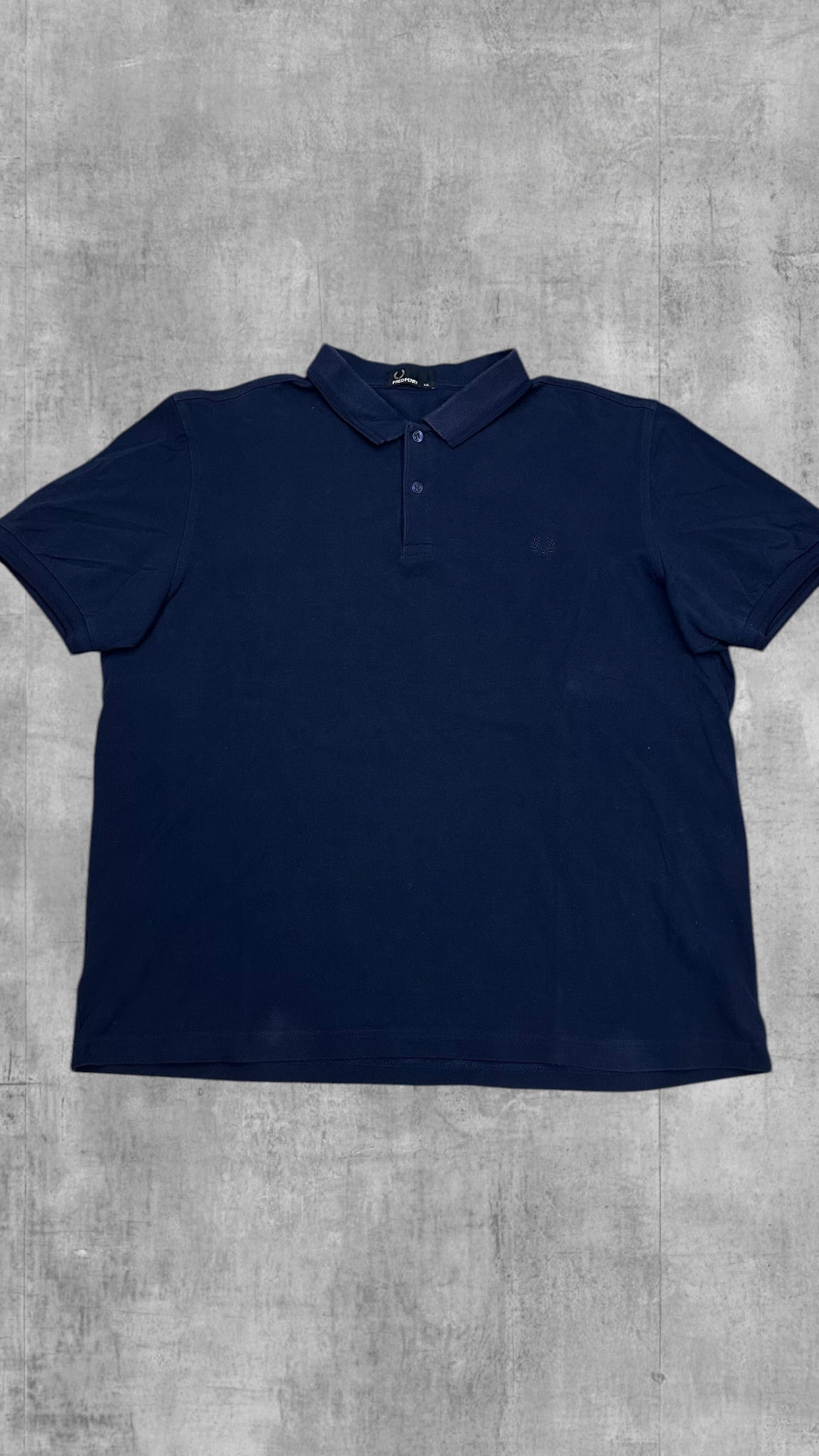 Fred Perry Polo Shirt Navy Blau XXL