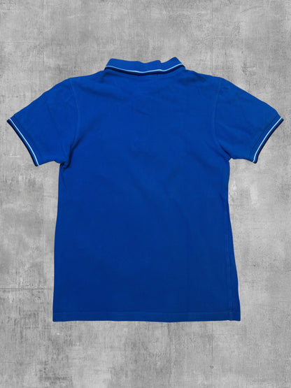 Fred Perry Polo Shirt Blau Schwarz S Slim Fit