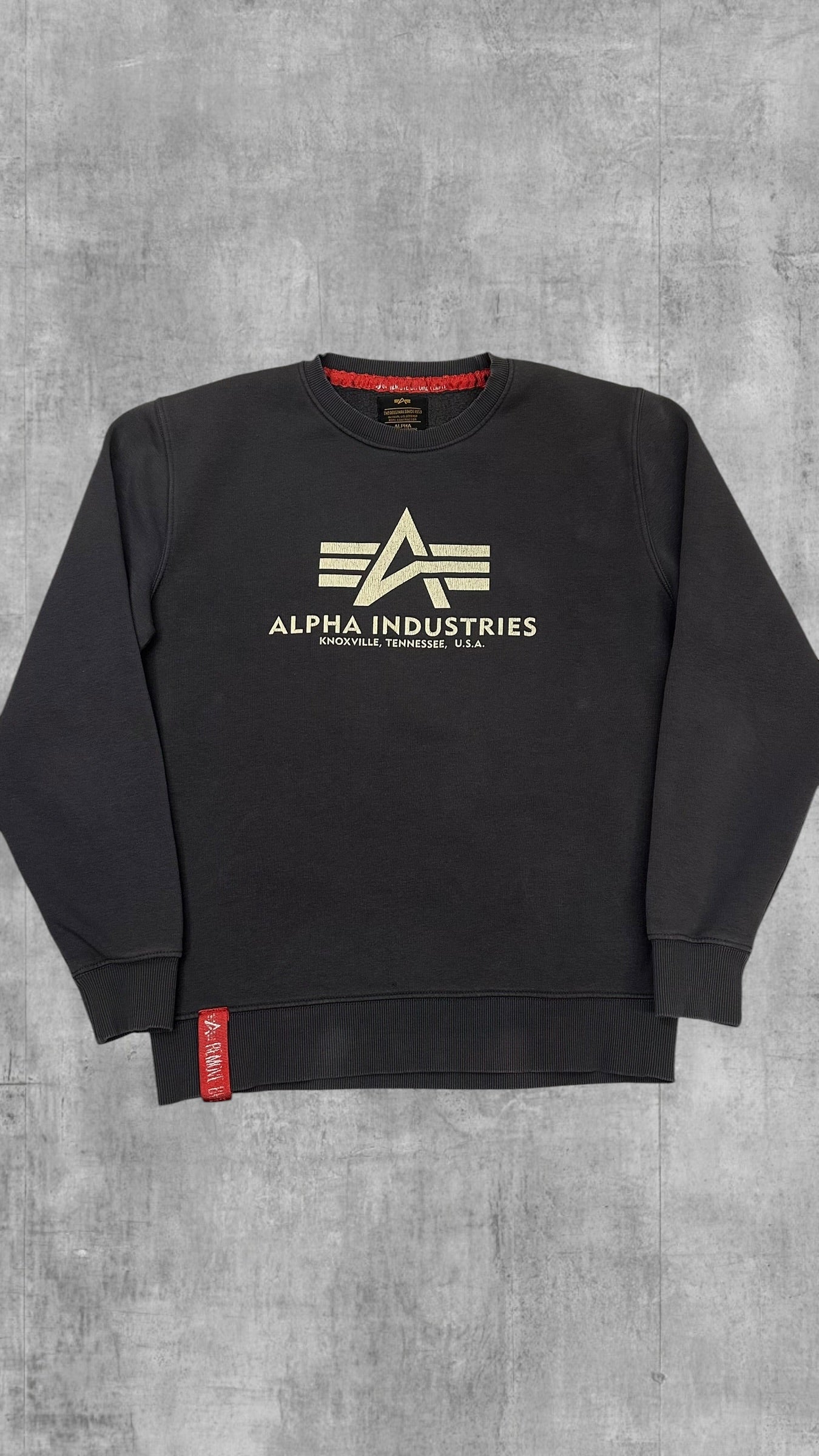 Alpha Industries Sweatshirt Grau M