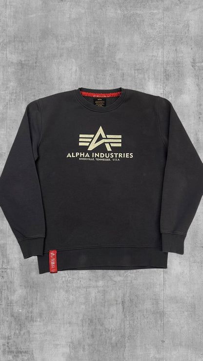 Alpha Industries Sweatshirt Grau M