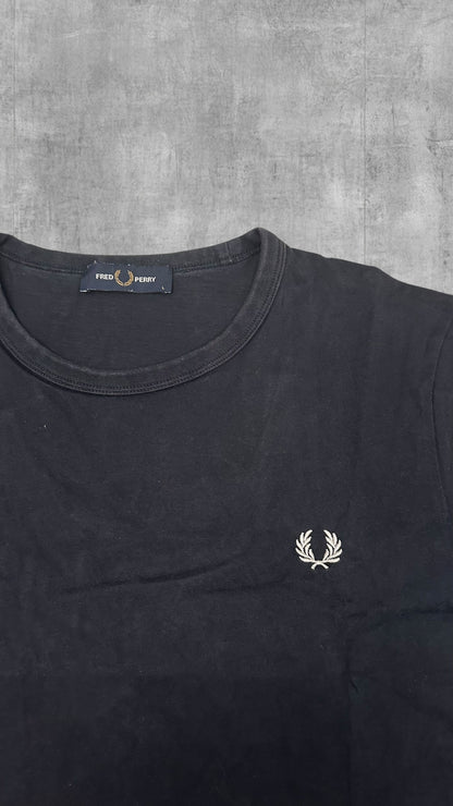 Fred Perry T-shirt Schwarz L