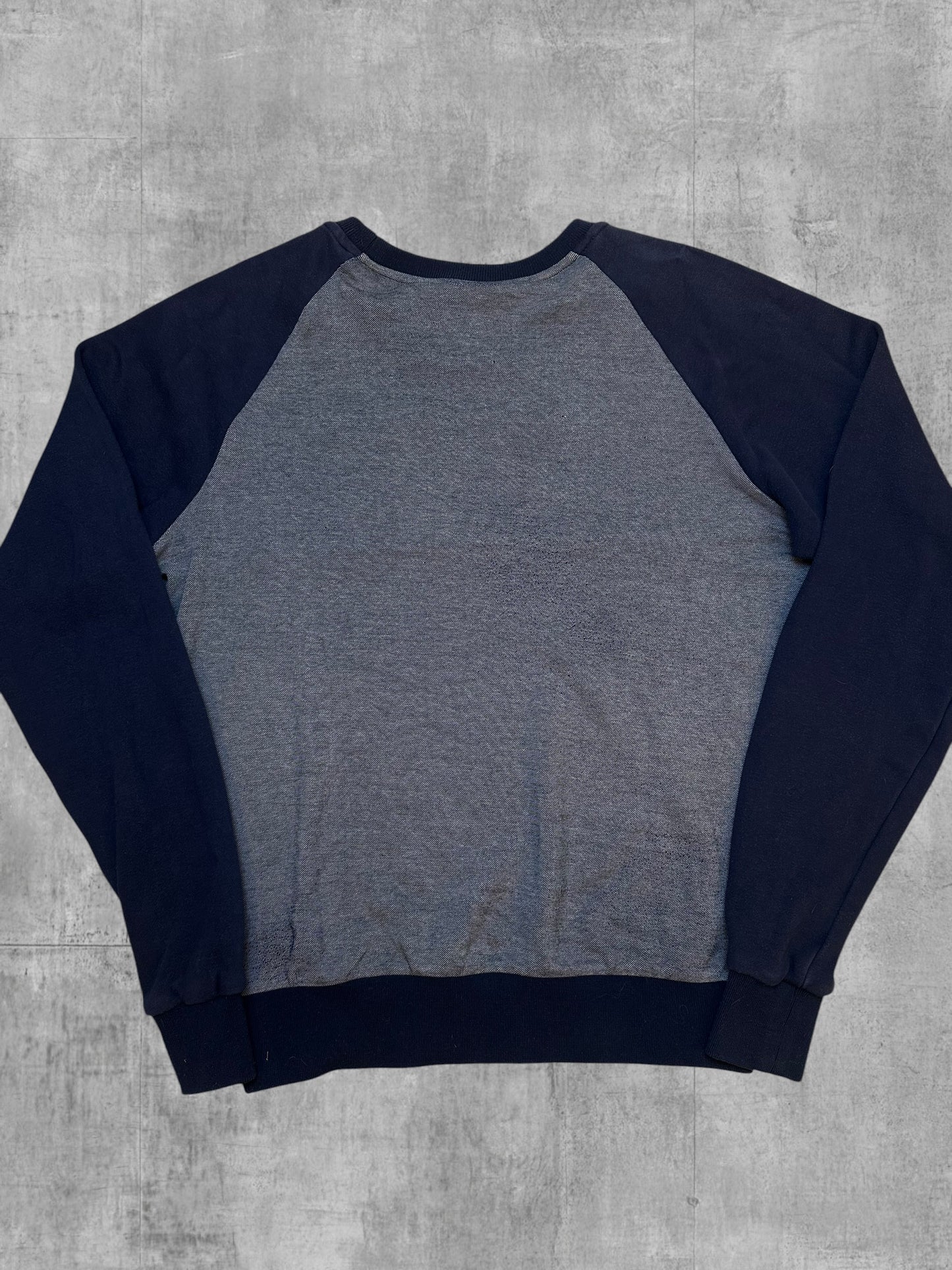 Ellesse Sweatshirt Navy Blau Weiß S