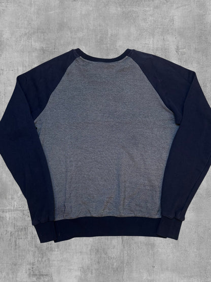 Ellesse Sweatshirt Navy Blau Weiß S
